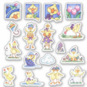 Just Ducky Aufkleber (Vorderseite)