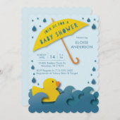 Just Ducky Einladung (Vorne/Hinten)