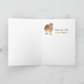 Just Ducky Fun Birthday Niedlich Bird Karte (Innenseite)