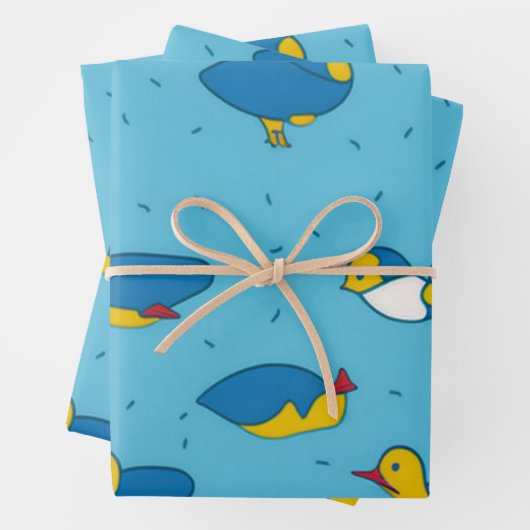 Just Ducky Geschenkpapier Set (Beispiel)