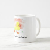 "Just Ducky" Kaffeetasse (VorderseiteRechts)