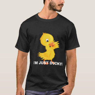 Just Ducky Mens Cartoon T - Shirt
