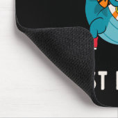 Just Dunk It Fun Dinosaur Basketball League Slam D Mousepad (Ecke)