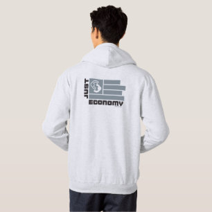 Just Economy Hoodie mit zweiseitiger - grau