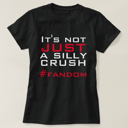 Just Fandom T-Shirt (Design vorne)