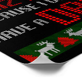 Just Feliz Navi Because I Dont Have A Dad Funny Ch Poster (Ecke)