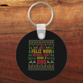 Just Feliz Navi Because I Don't Have A Dad Ugly Ch Schlüsselanhänger (Vorderseite)