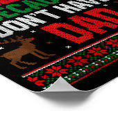 Just Feliz Navi Because I Don't Have A Dad Ugly Xm Poster (Ecke)