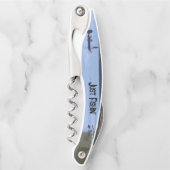 Just Fishin' Boat on Lake Illustration Kellnermesser (Vorderseite)