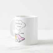 "Just for a Moment" Cat Tasse (Vorderseite Links)