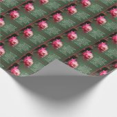Just For Today Inspirational Reiki Floral    Geschenkpapier (Ecke)
