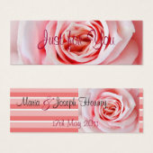 Just for you gift Tag (Vorne & Hinten)