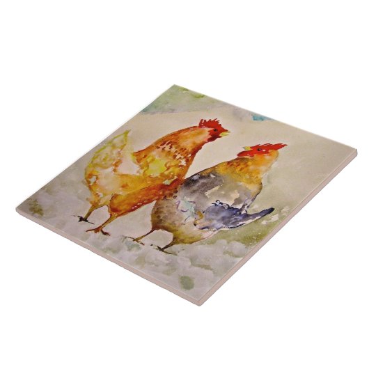 Just Friends Chicken Keramik Küche Tile Fliese (Seite)