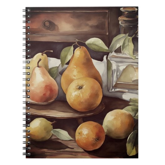 Just fruit still life notizblock (Vorderseite)