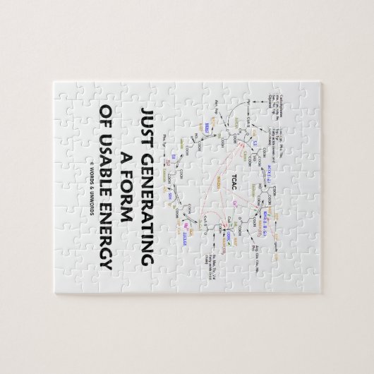 Just Generating A Form of Usable Energy Puzzle (Horizontal)