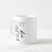 Just Get Over It Kaffeetasse (Vorderseite Links)