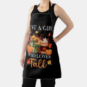 Just Girl Who Lieben Fall Saison Pumpkin Gewürzlea Schürze (InSitu)