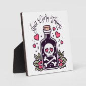 Just Girones Sachen Giison Bottle Funny Halloween Fotoplatte (Vorderseite)
