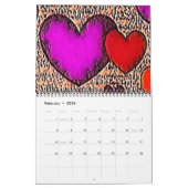 "Just Give me Color" (Zwei Seiten) 2026 Kalender (Feb 2026)