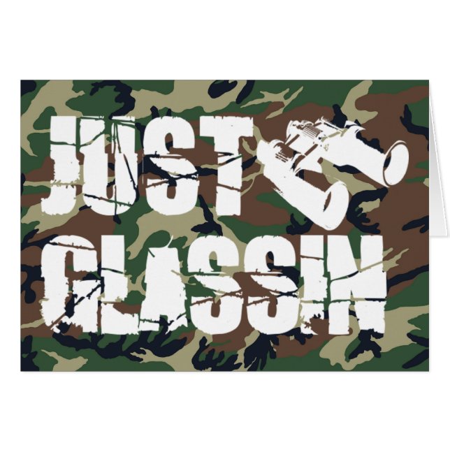 JUST GLASSIN (Vorderseite (Horizontal))