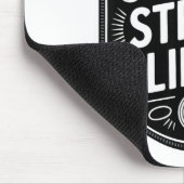 Just Go & Do It Nephi Funny Mormon Lds Mission Mousepad (Ecke)