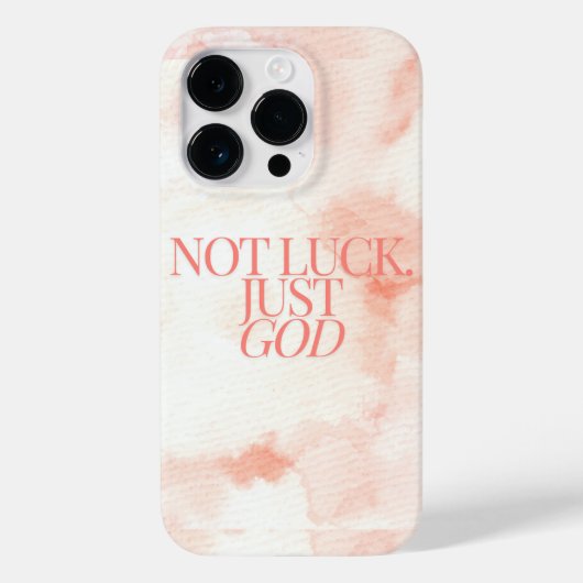 Just God Iphone Case (Rückseite)