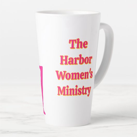 Just God Latte Mug Milchtasse (Rechte Ecke)