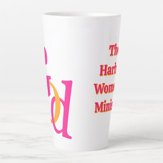 Just God Latte Mug Milchtasse (Vorderseite)