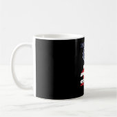 Just Gonna Send It America Flag Snowmobile Kaffeetasse (Links)