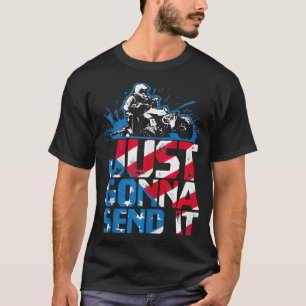 Just Gonna senden es Geschenk Patriotic American F T-Shirt