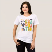 Just Graduated Girl's T - Shirt (Vorderseite voll)