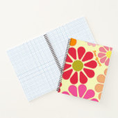Just Groovy Floral Spiral Notebook Notizblock (Innenseite)
