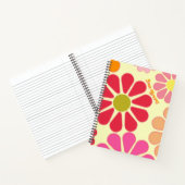 Just Groovy Floral Spiral Notebook Notizblock (Innenseite)