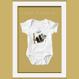 Just Hangin' Baby Bodysuit by Adiela Akoo Baby Strampler