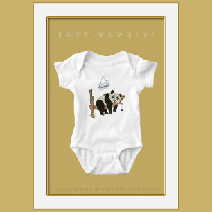 Just Hangin' Baby Bodysuit by Adiela Akoo Strampler