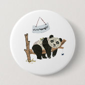 Just Hangin' Button von Adiela Akoo (Vorderseite)