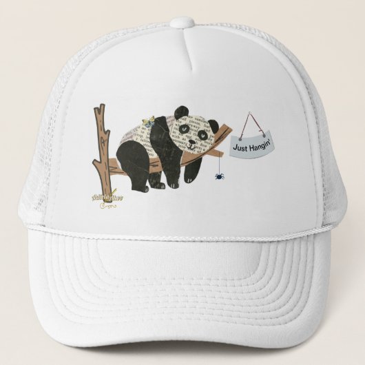 Just Hangin' Cap von Adiela Akoo Truckerkappe (Vorderseite)