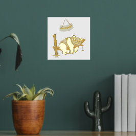 Just Hangin' Foil Print - Adiela Akoo Foliendrucke