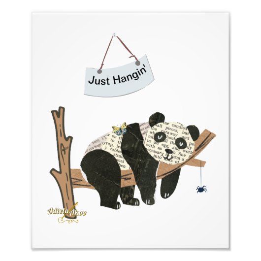 Just Hangin' Foto Print - Adiela Akoo (Vorne)