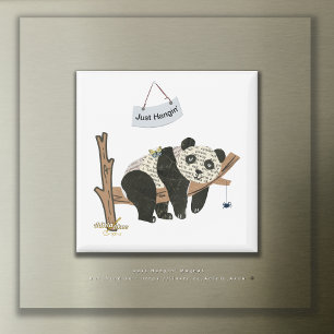 Just Hangin' Magnet von Adiela Akoo