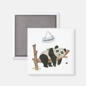 Just Hangin' Magnet von Adiela Akoo (Vorderseite/Rückseite)