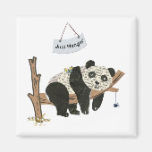 Just Hangin' Magnet von Adiela Akoo (Vorne)