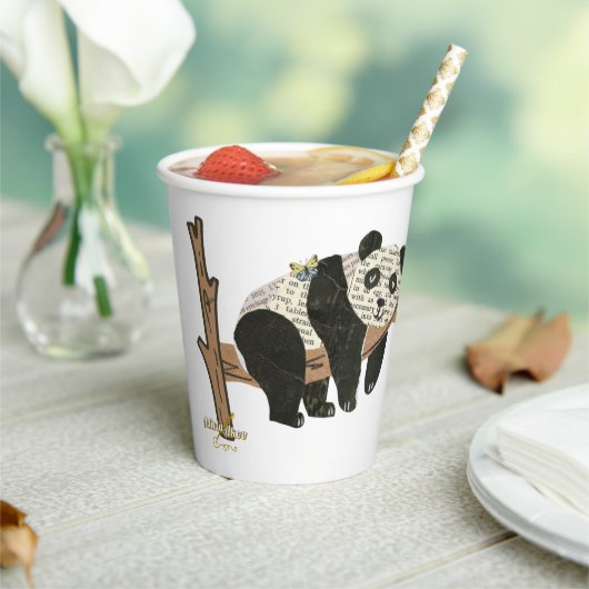 Just Hangin' Paper Cups - Adiela Akoo Pappbecher (In Situ)