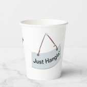 Just Hangin' Paper Cups - Adiela Akoo Pappbecher (Rückseite)