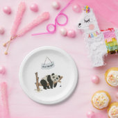 Just Hangin' Paper Plates - Adiela Akoo Pappteller (Party)