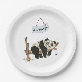 Just Hangin' Paper Plates - Adiela Akoo Pappteller