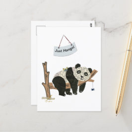 Just Hangin' Postcard - Adiela Akoo Postkarte
