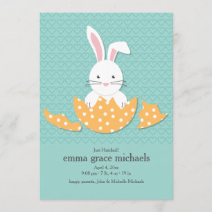 Just Hatched Birth Announcement Ankündigung