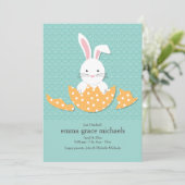 Just Hatched Birth Announcement Ankündigung (Stehend Vorderseite)