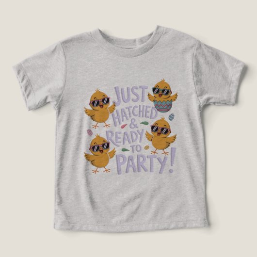 Just Hatched und Bereit zum Party! (Design Vorderseite)